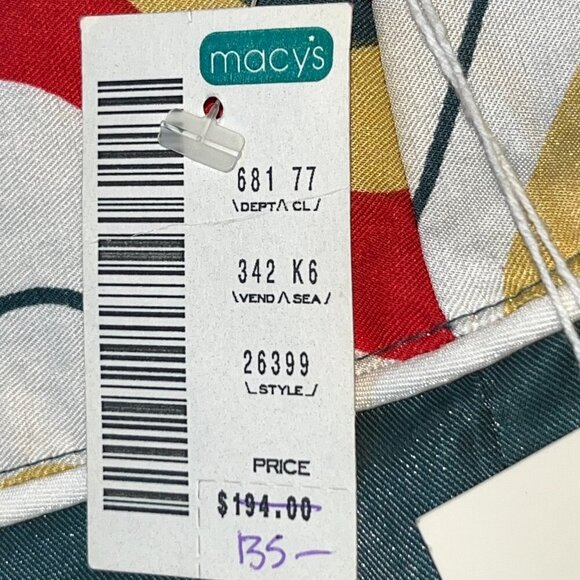 Vintage 80'S PLATINUM by DOROTHY SCHOELEN New with Tags Shimmery Jacket w/ Fruit - Picture 11 of 11